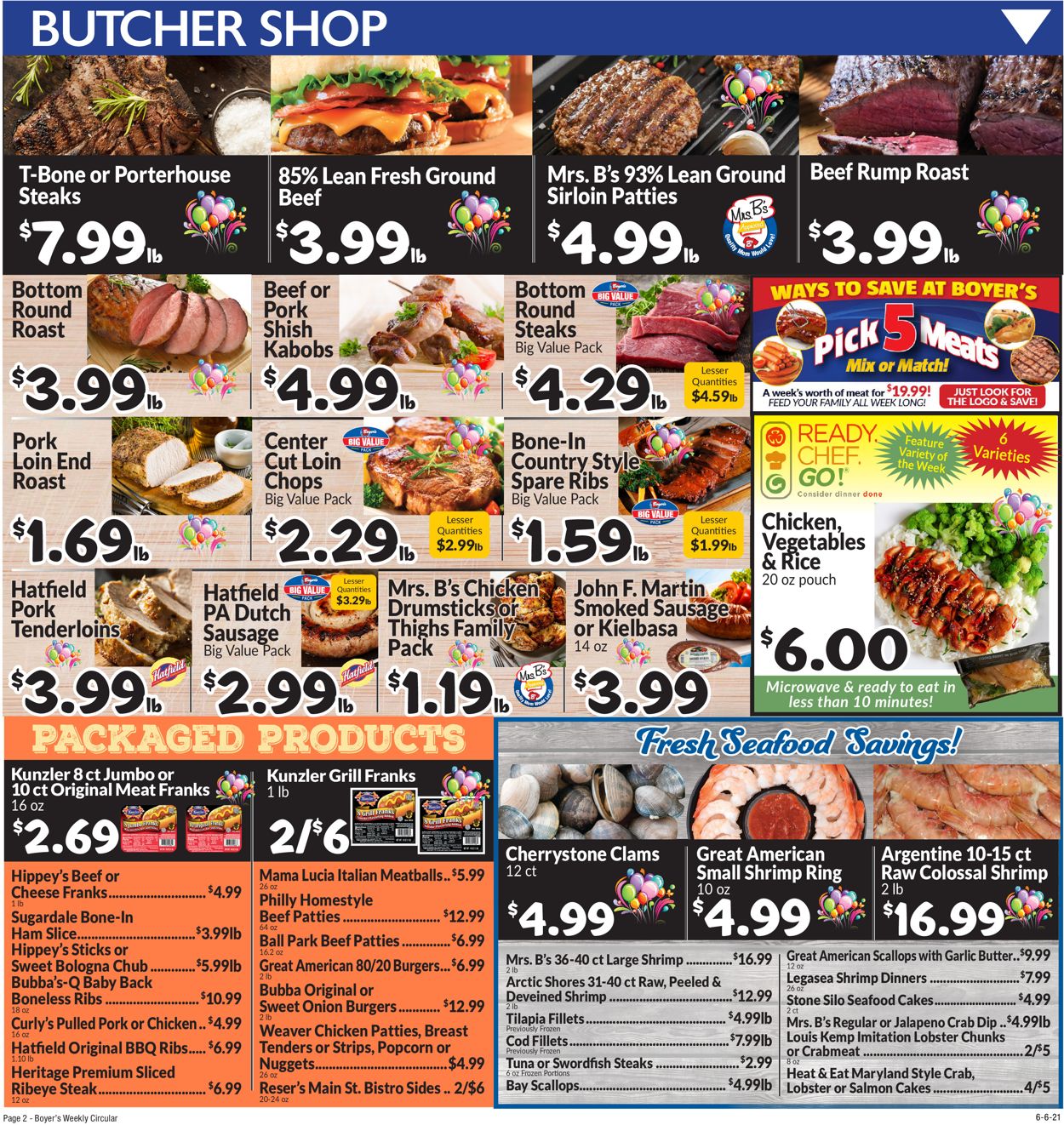 Catalogue Boyer's Food Markets from 06/06/2021