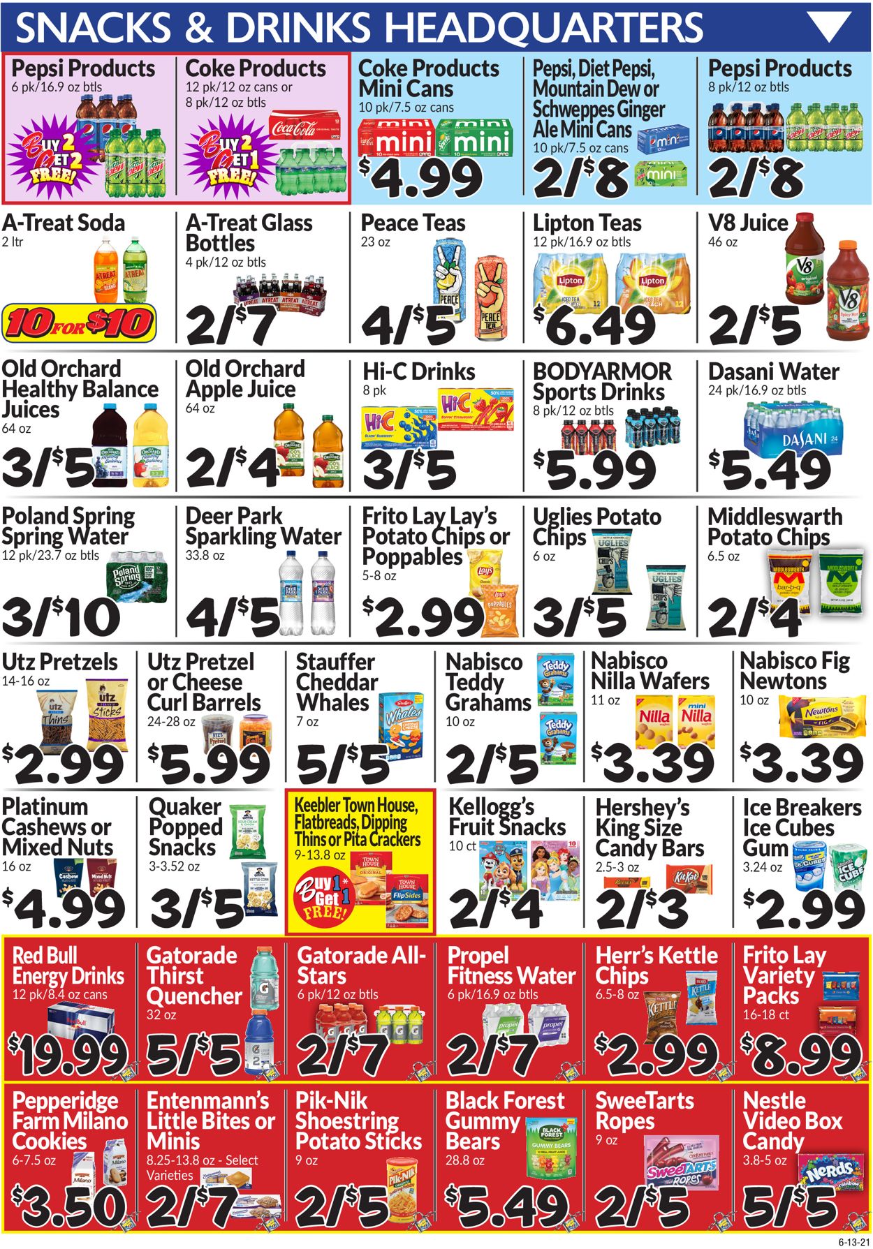 Catalogue Boyer's Food Markets from 06/13/2021