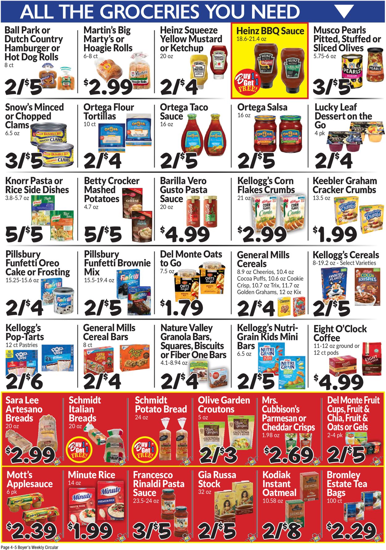 Catalogue Boyer's Food Markets from 06/20/2021