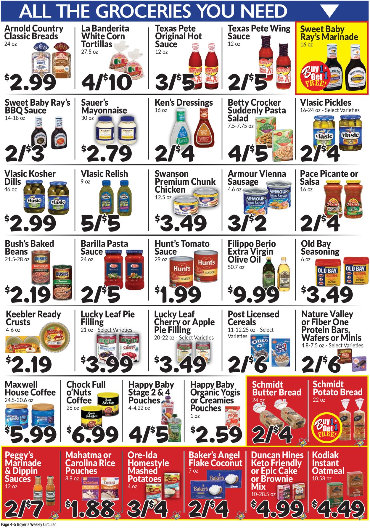Catalogue Boyer's Food Markets from 07/04/2021