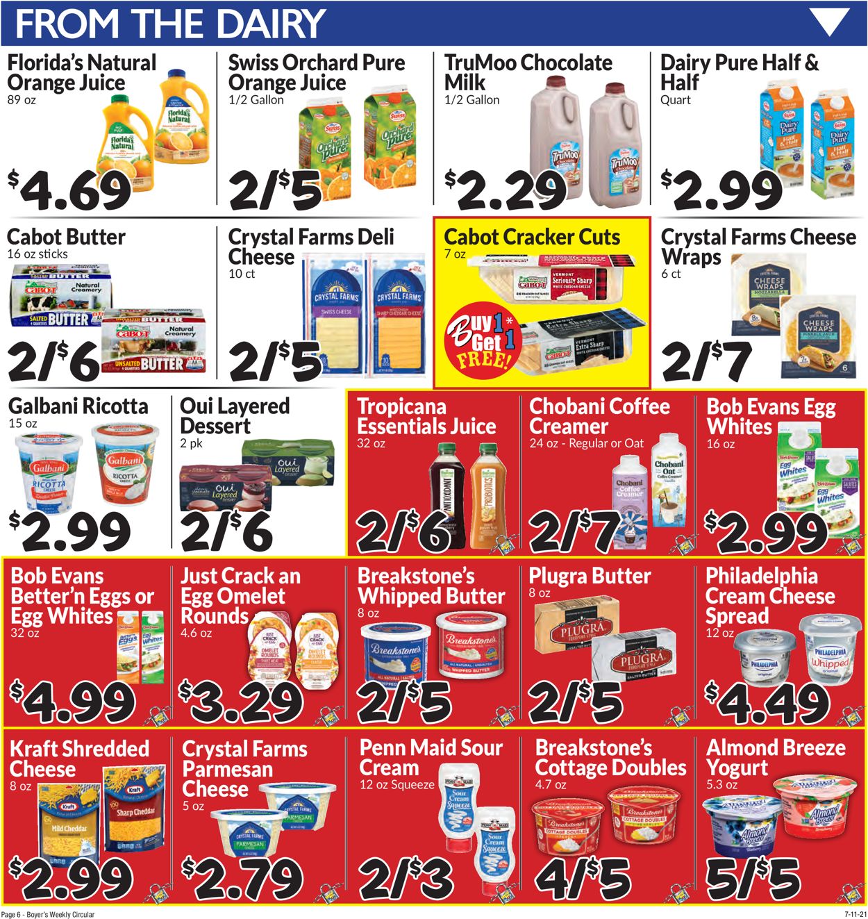 Catalogue Boyer's Food Markets from 07/11/2021