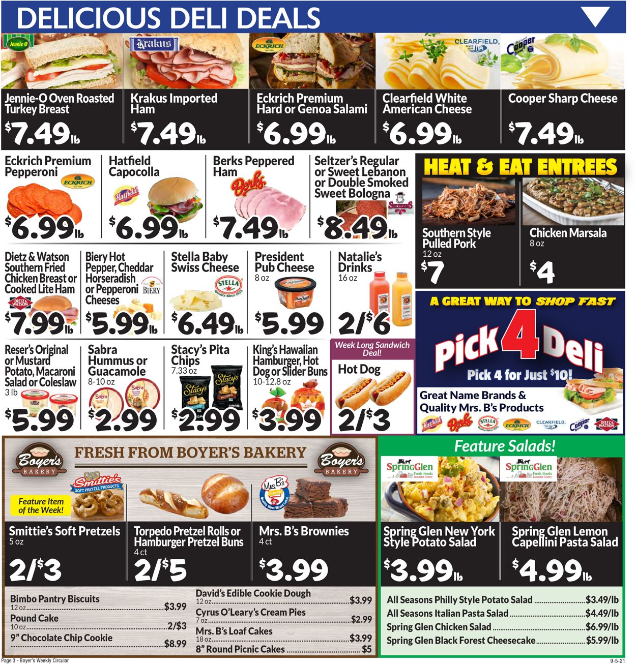 Catalogue Boyer's Food Markets from 09/05/2021