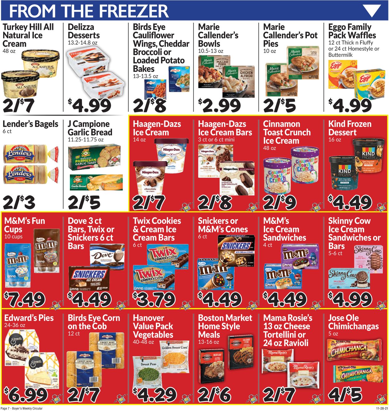 Catalogue Boyer's Food Markets from 11/28/2021
