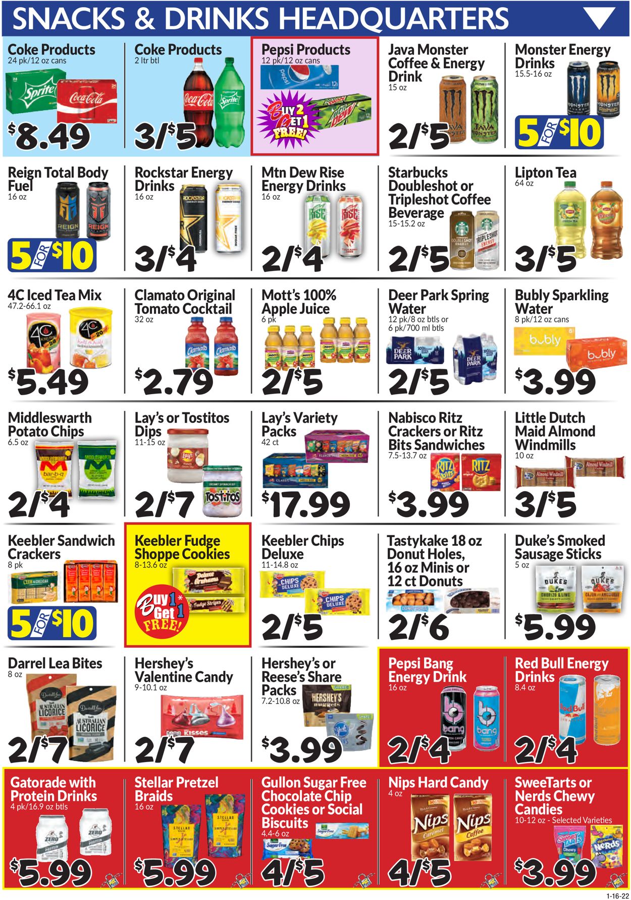 Catalogue Boyer's Food Markets from 01/16/2022