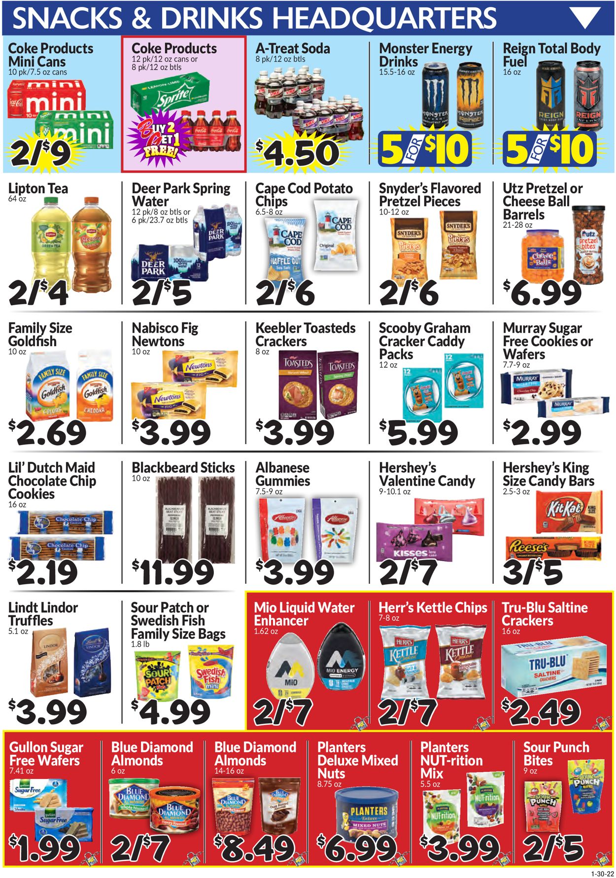 Catalogue Boyer's Food Markets from 01/30/2022