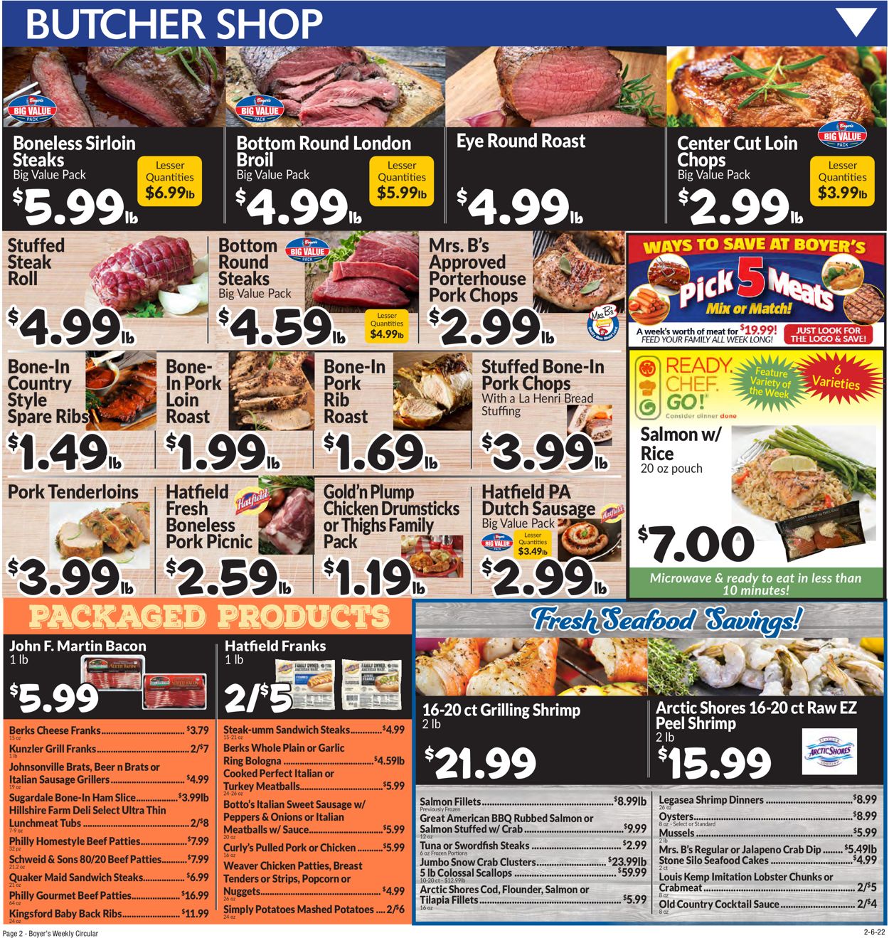 Catalogue Boyer's Food Markets from 02/06/2022