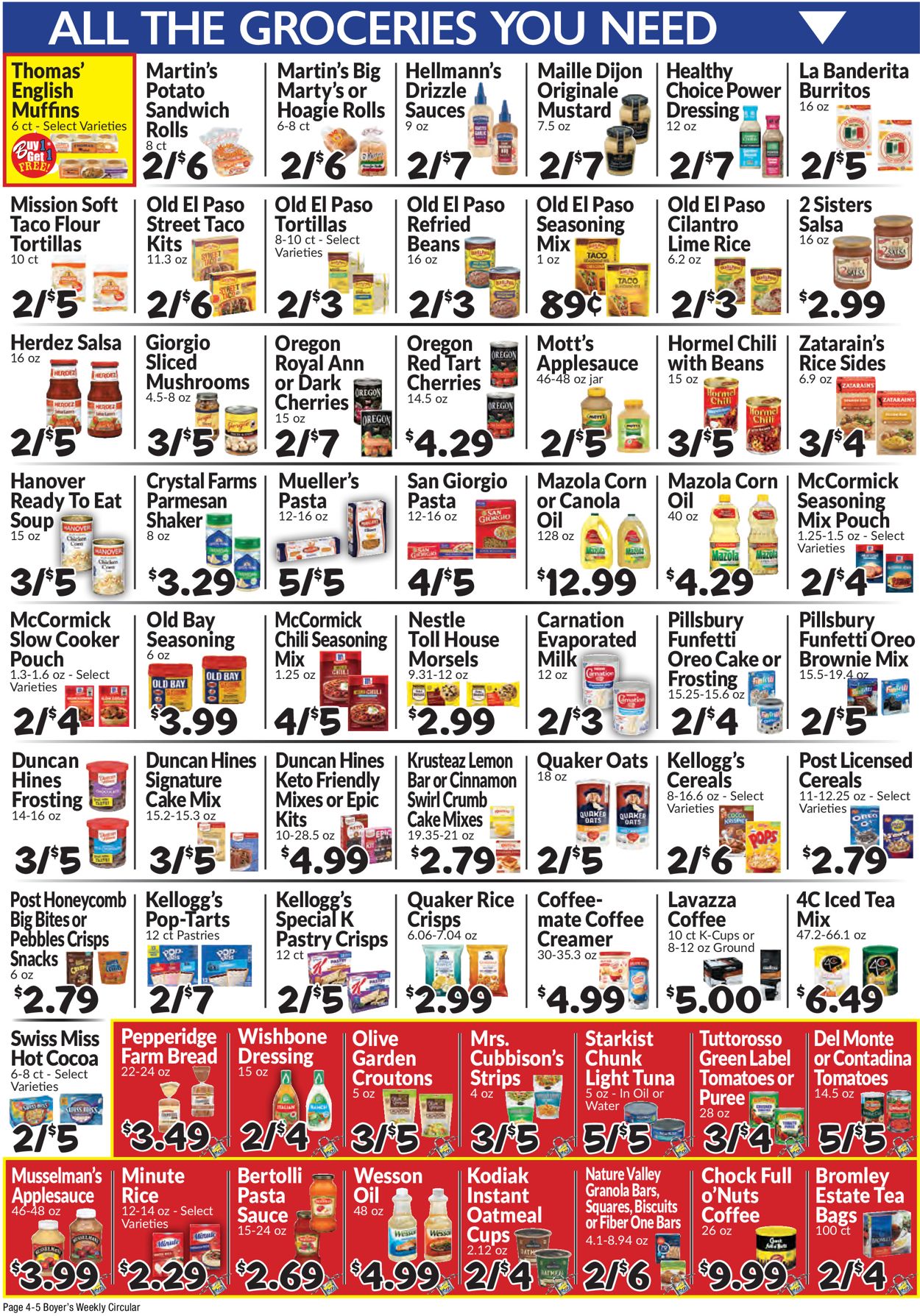 Catalogue Boyer's Food Markets from 02/06/2022