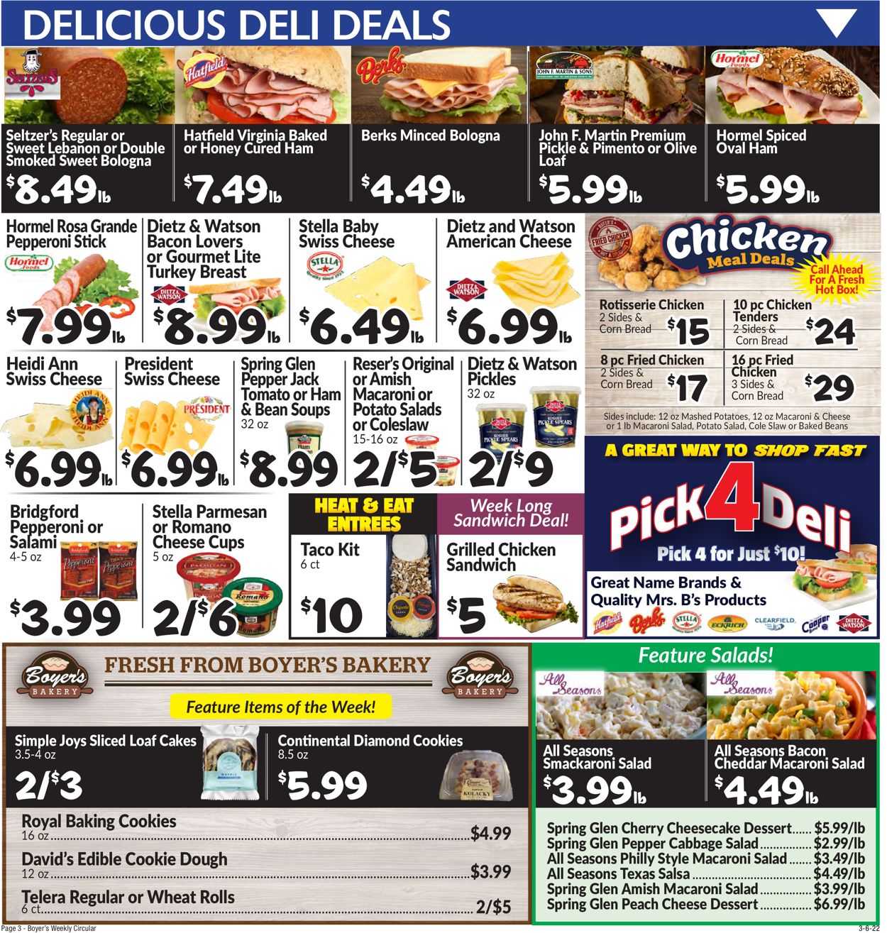 Catalogue Boyer's Food Markets from 03/06/2022