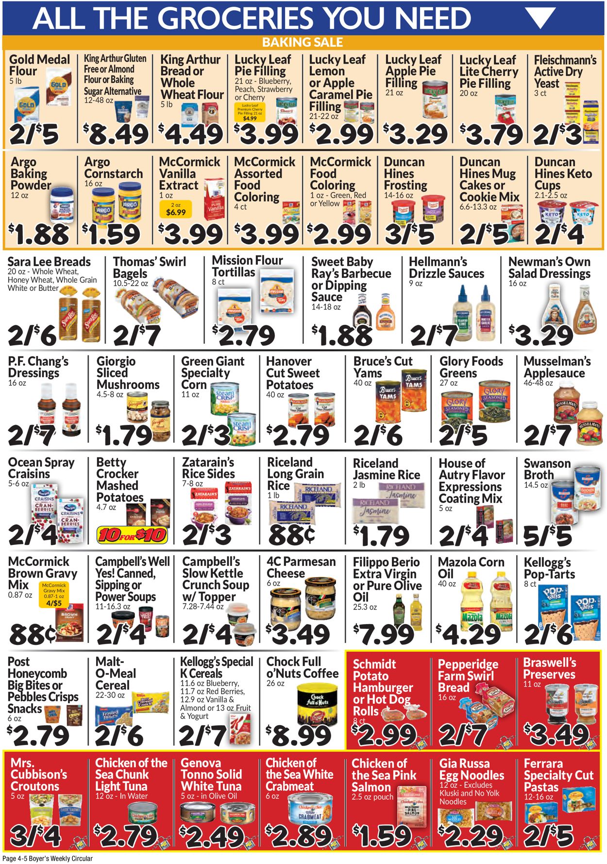 Catalogue Boyer's Food Markets EASTER 2022 from 04/10/2022