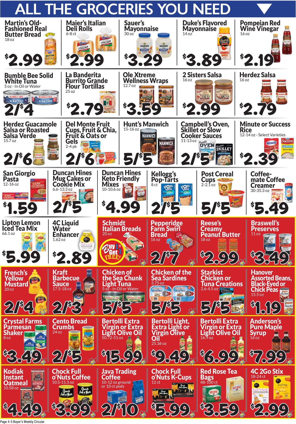 Catalogue Boyer's Food Markets from 05/19/2022