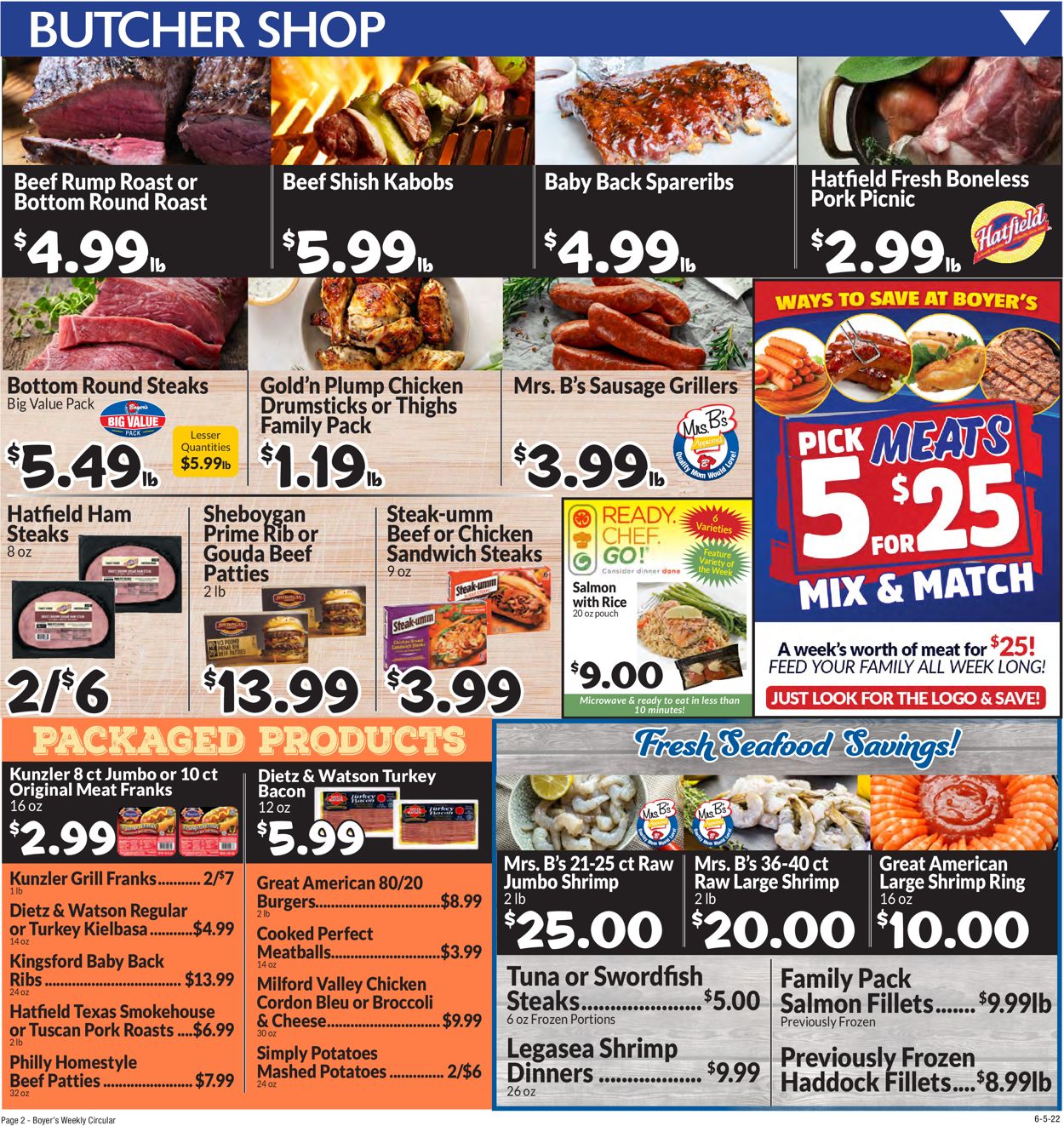 Catalogue Boyer's Food Markets from 06/05/2022