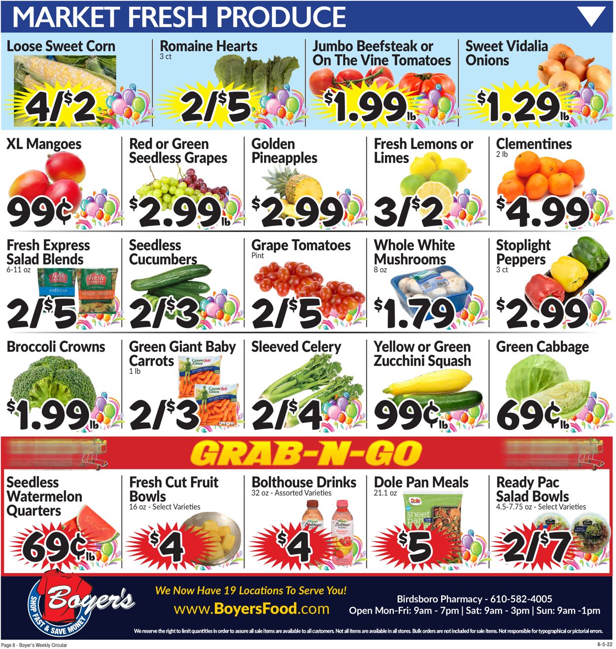 Catalogue Boyer's Food Markets from 06/05/2022