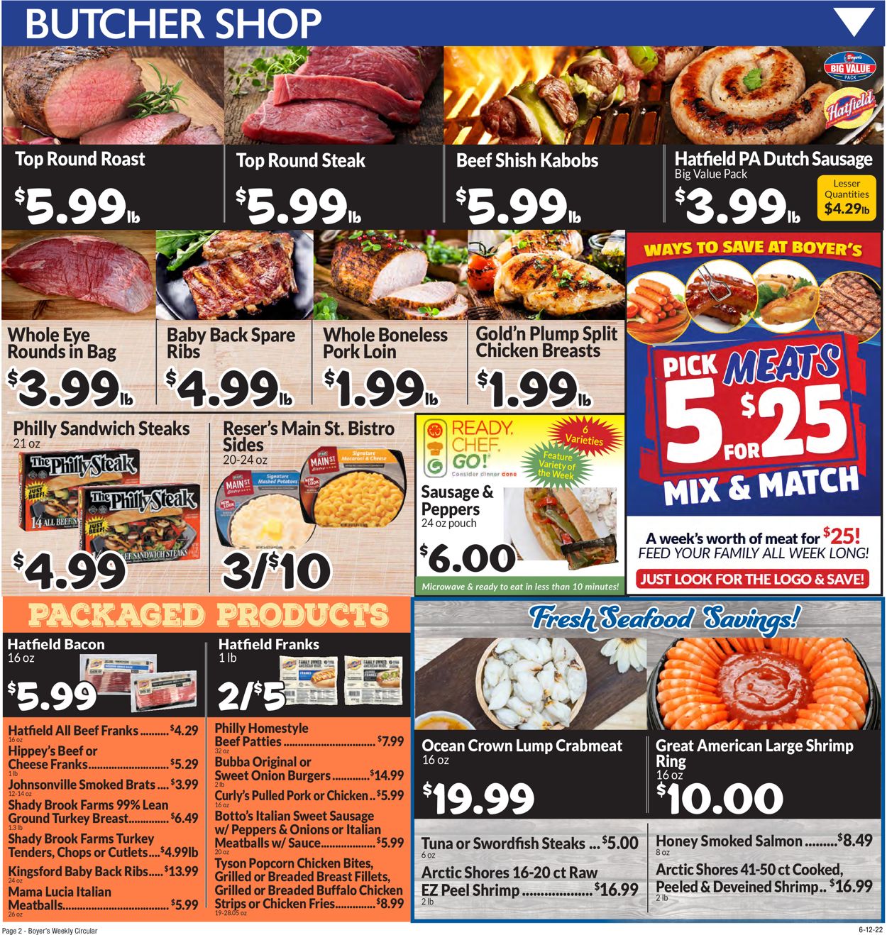 Catalogue Boyer's Food Markets from 06/12/2022
