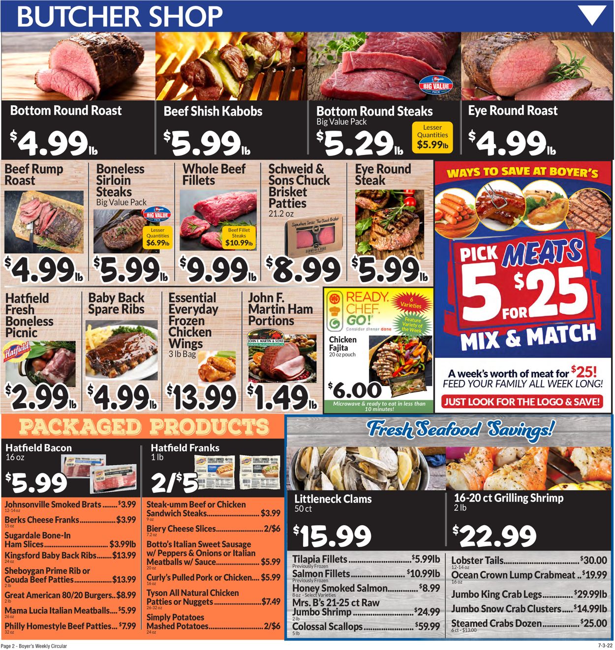 Catalogue Boyer's Food Markets from 07/03/2022