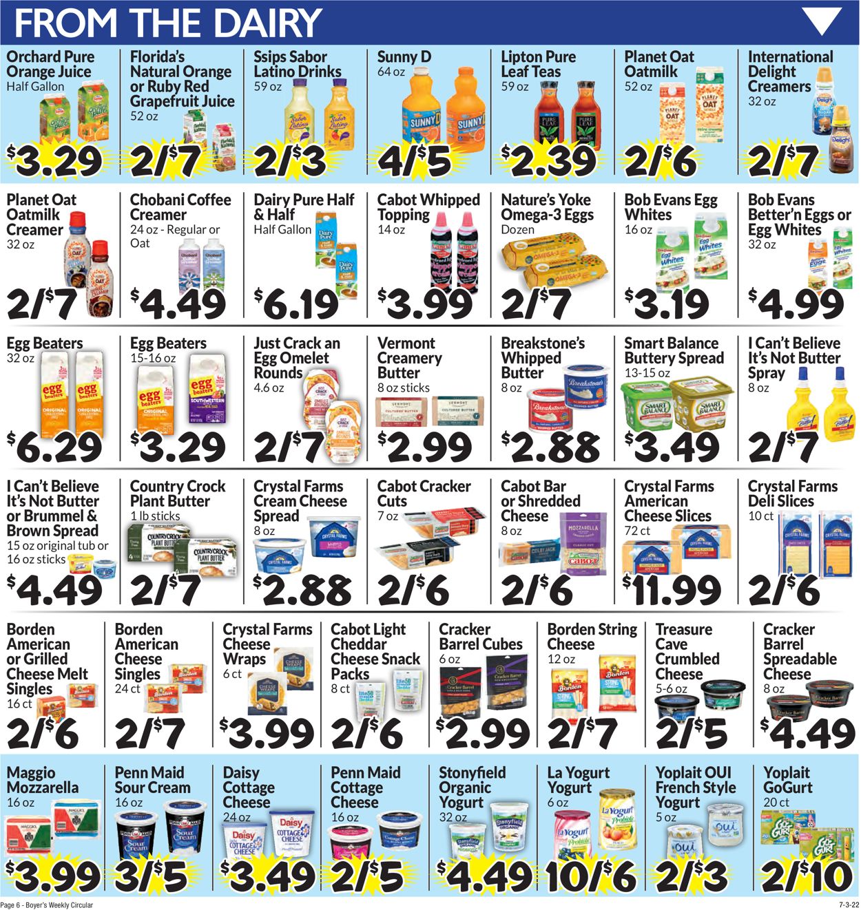 Catalogue Boyer's Food Markets from 07/03/2022