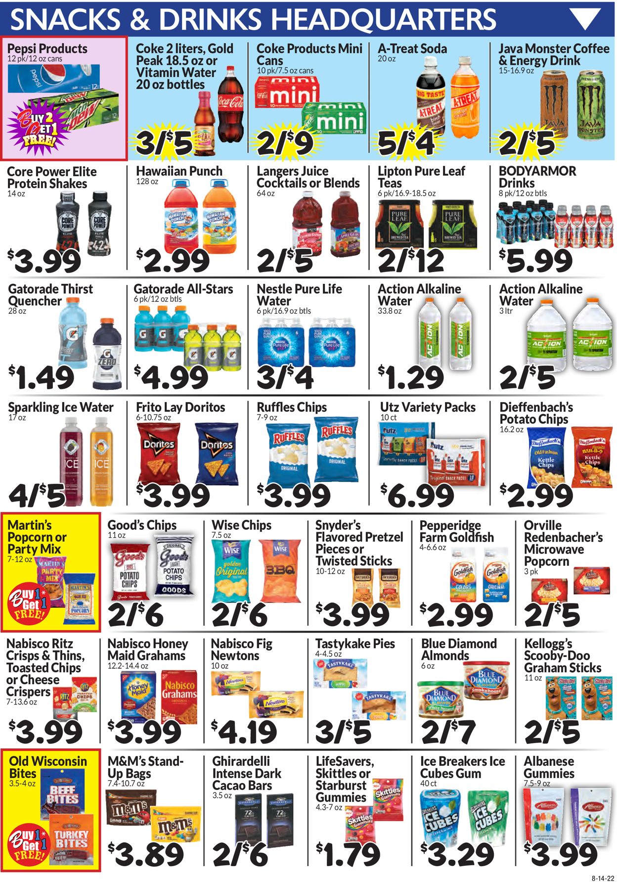 Catalogue Boyer's Food Markets from 08/14/2022