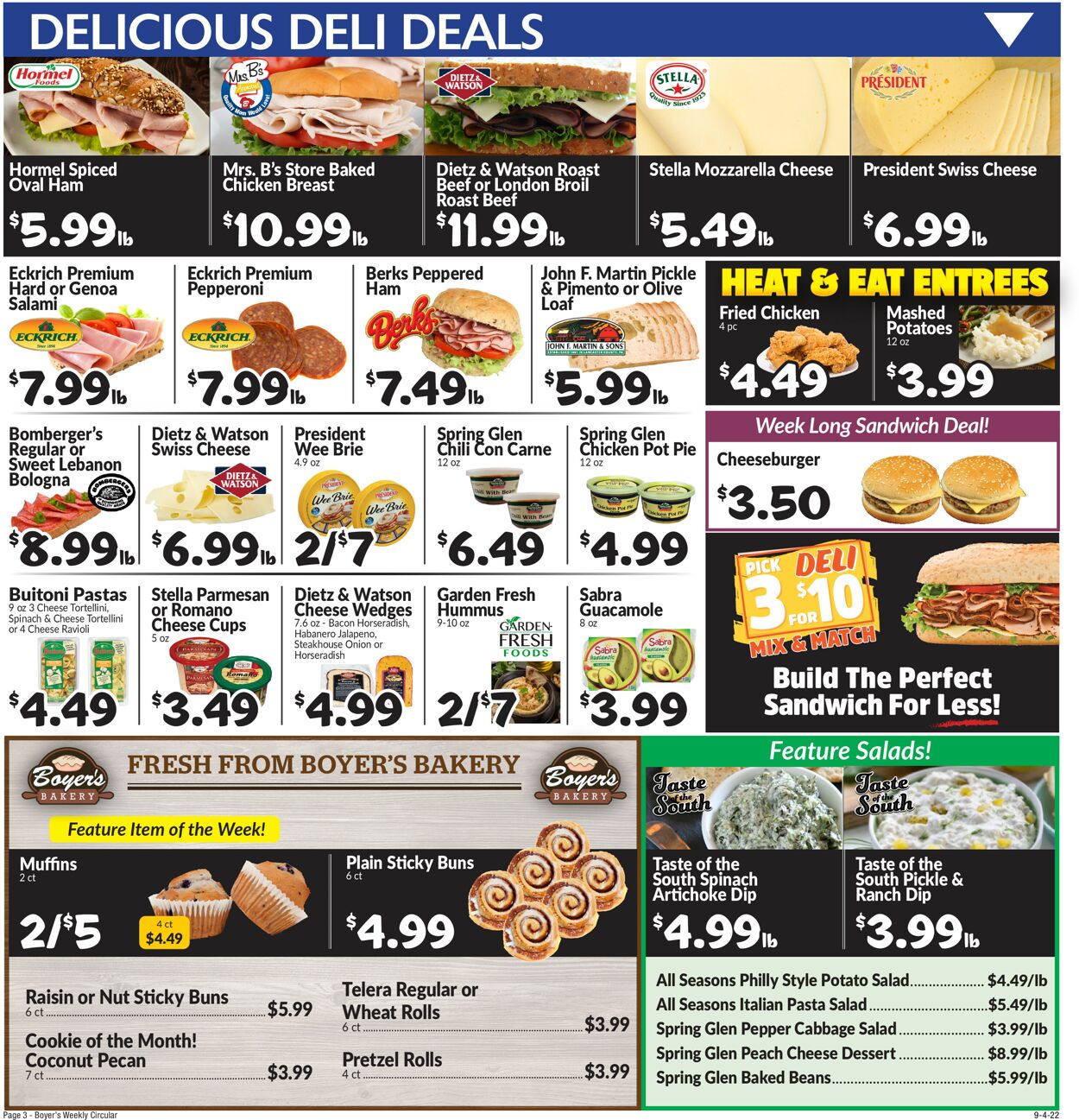 Catalogue Boyer's Food Markets from 09/04/2022