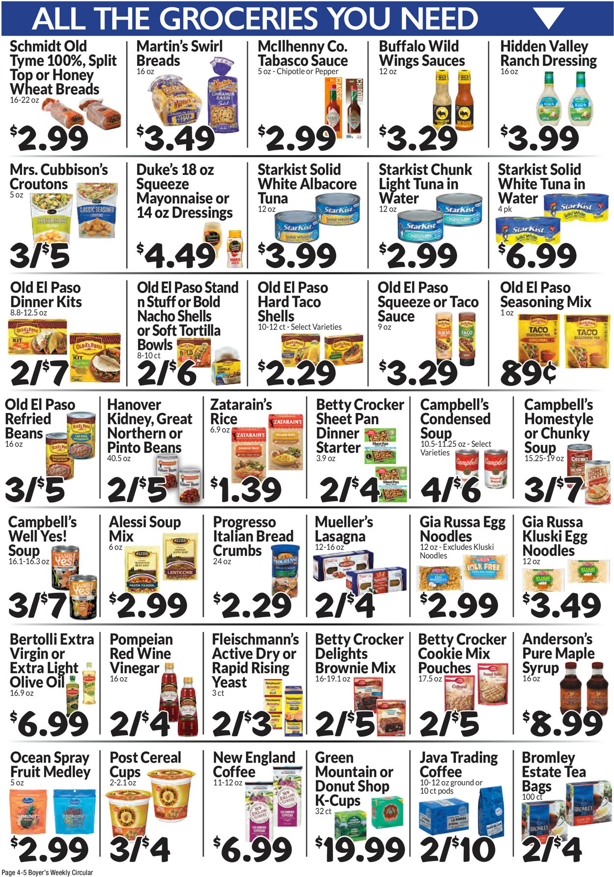 Catalogue Boyer's Food Markets from 10/16/2022