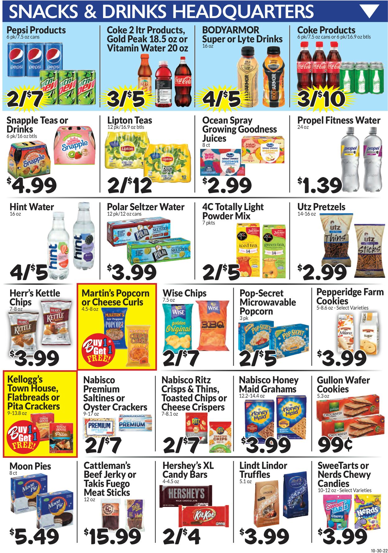 Catalogue Boyer's Food Markets from 10/30/2022