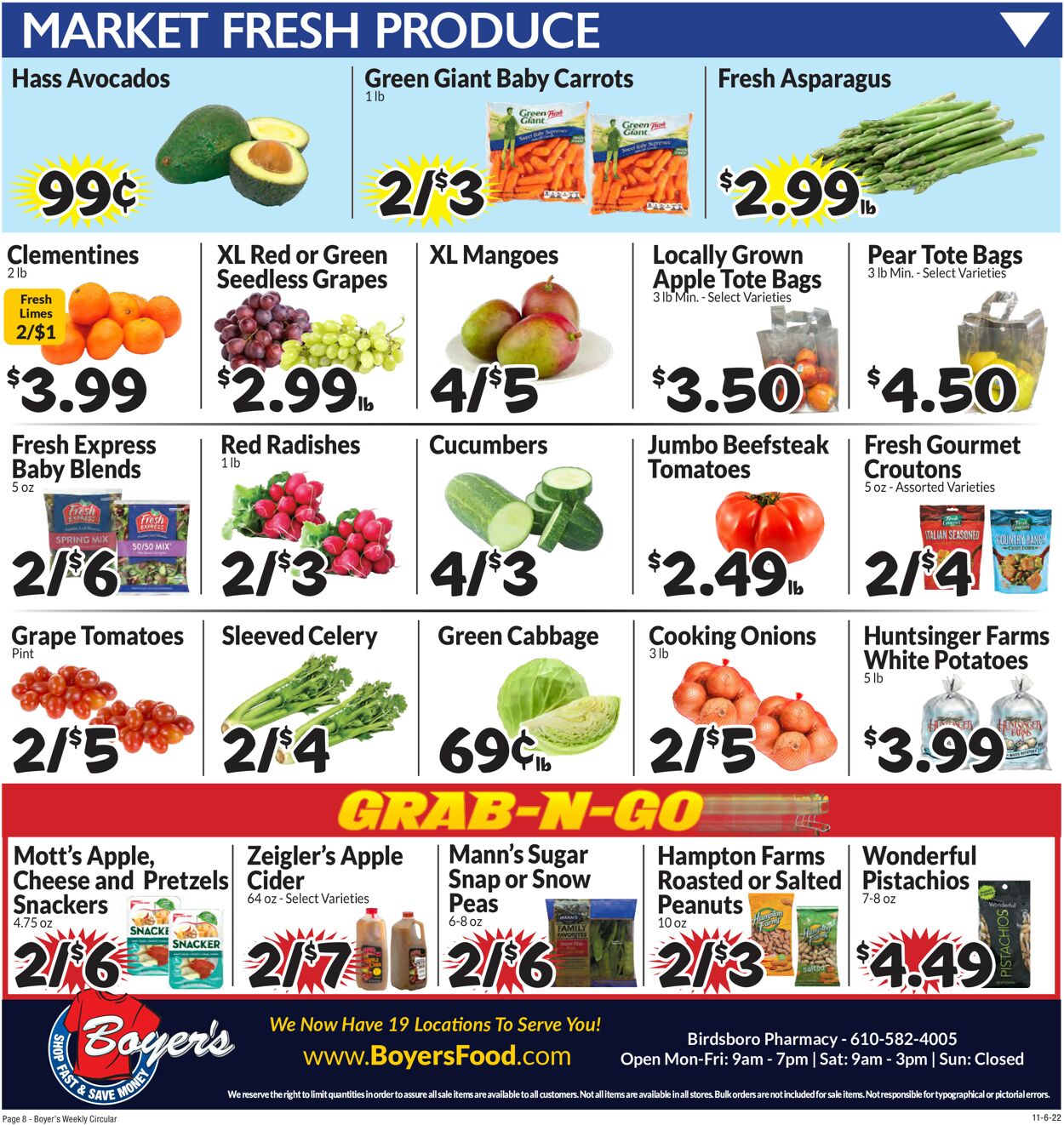 Catalogue Boyer's Food Markets from 11/06/2022