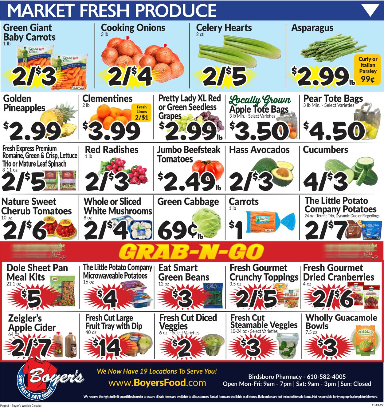 Catalogue Boyer's Food Markets from 11/13/2022