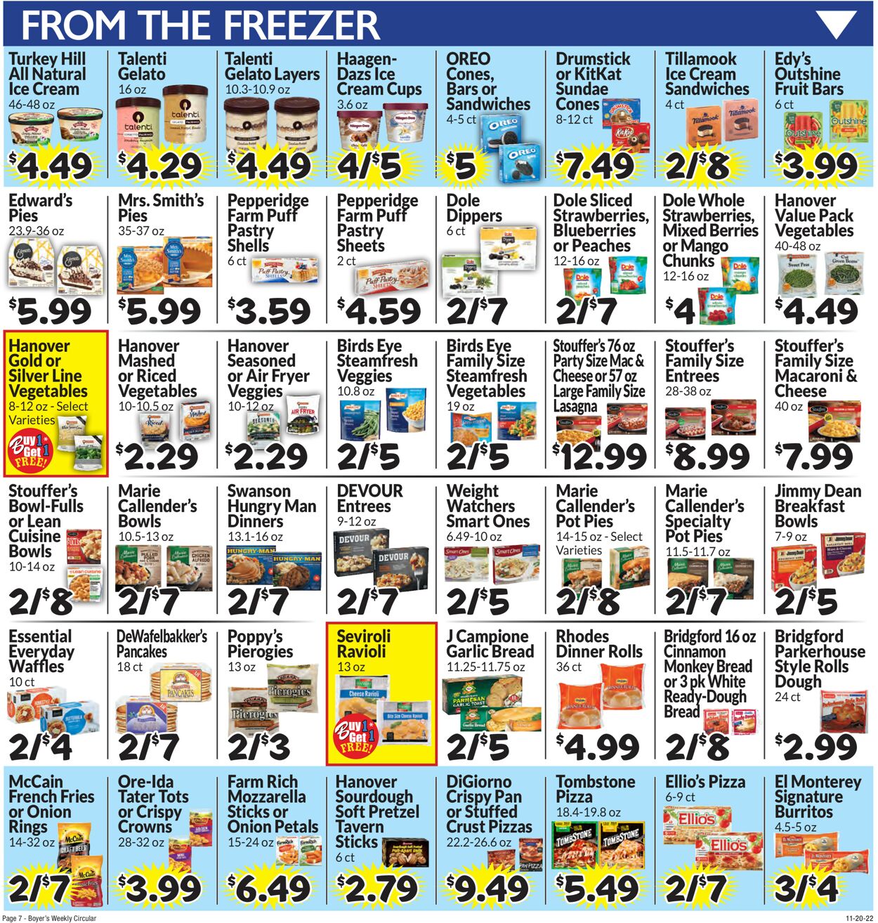 Catalogue Boyer's Food Markets from 11/20/2022
