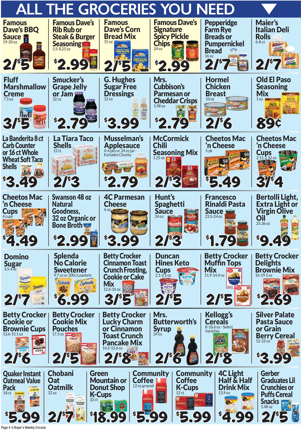 Catalogue Boyer's Food Markets from 12/04/2022