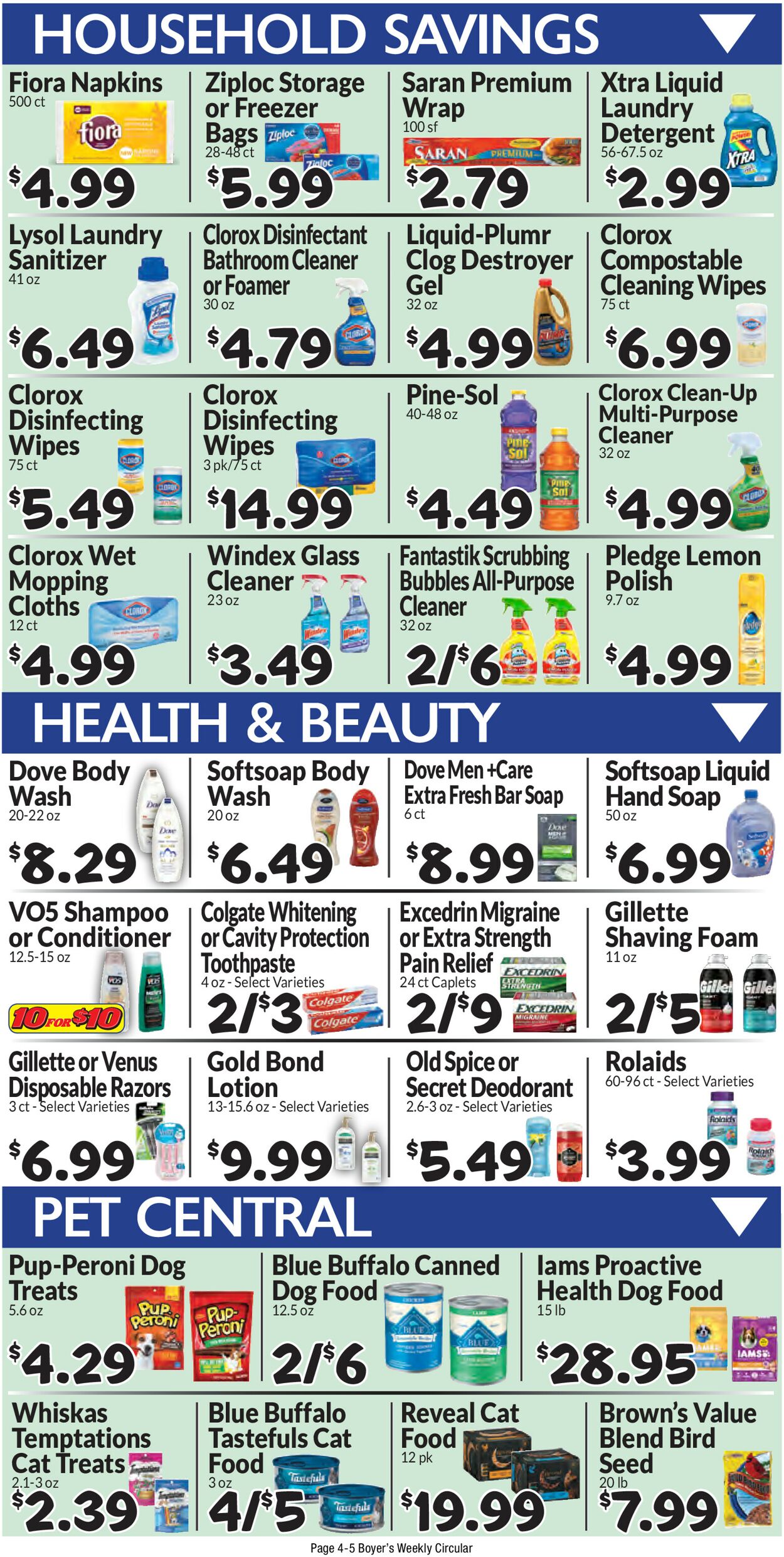 Catalogue Boyer's Food Markets from 01/22/2023