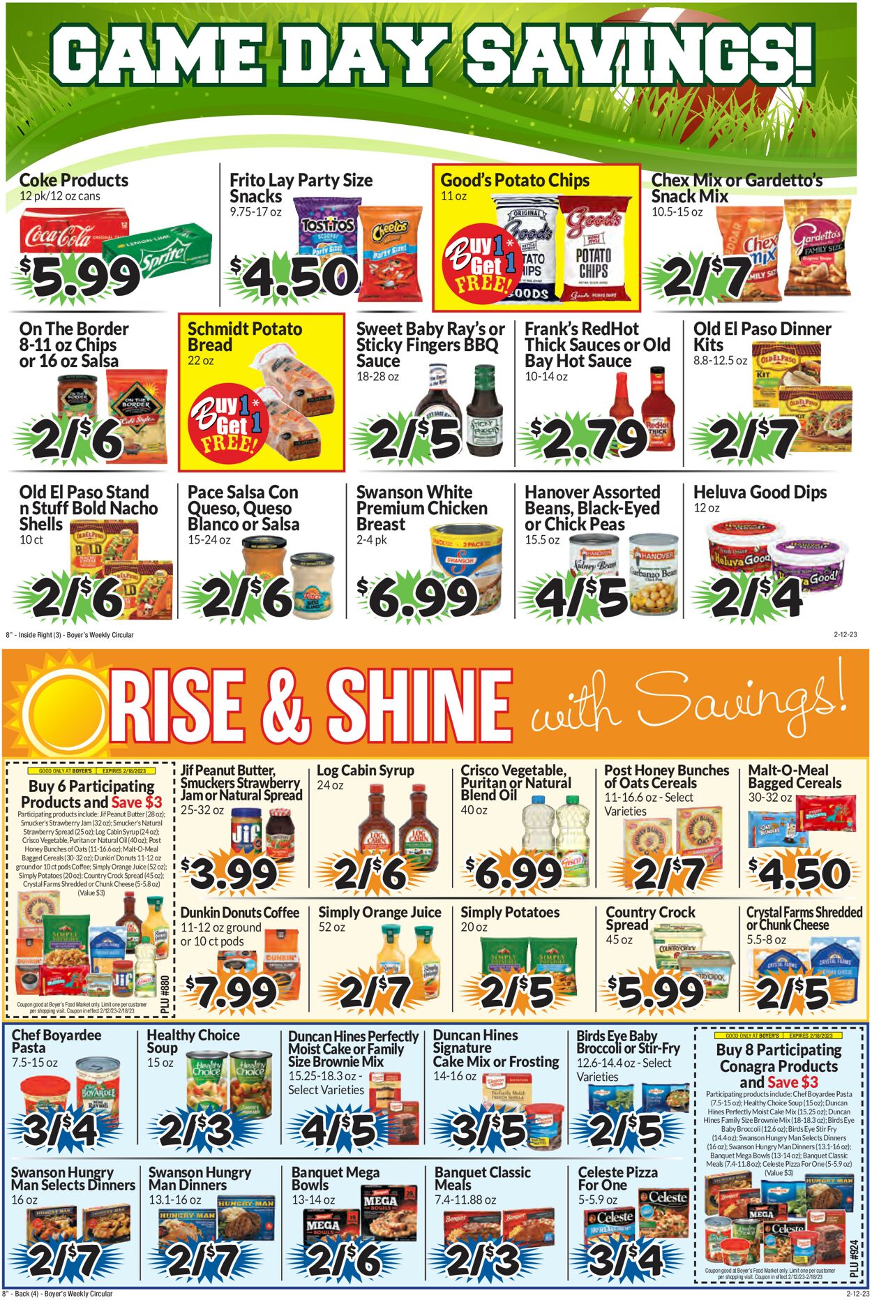 Catalogue Boyer's Food Markets from 02/12/2023