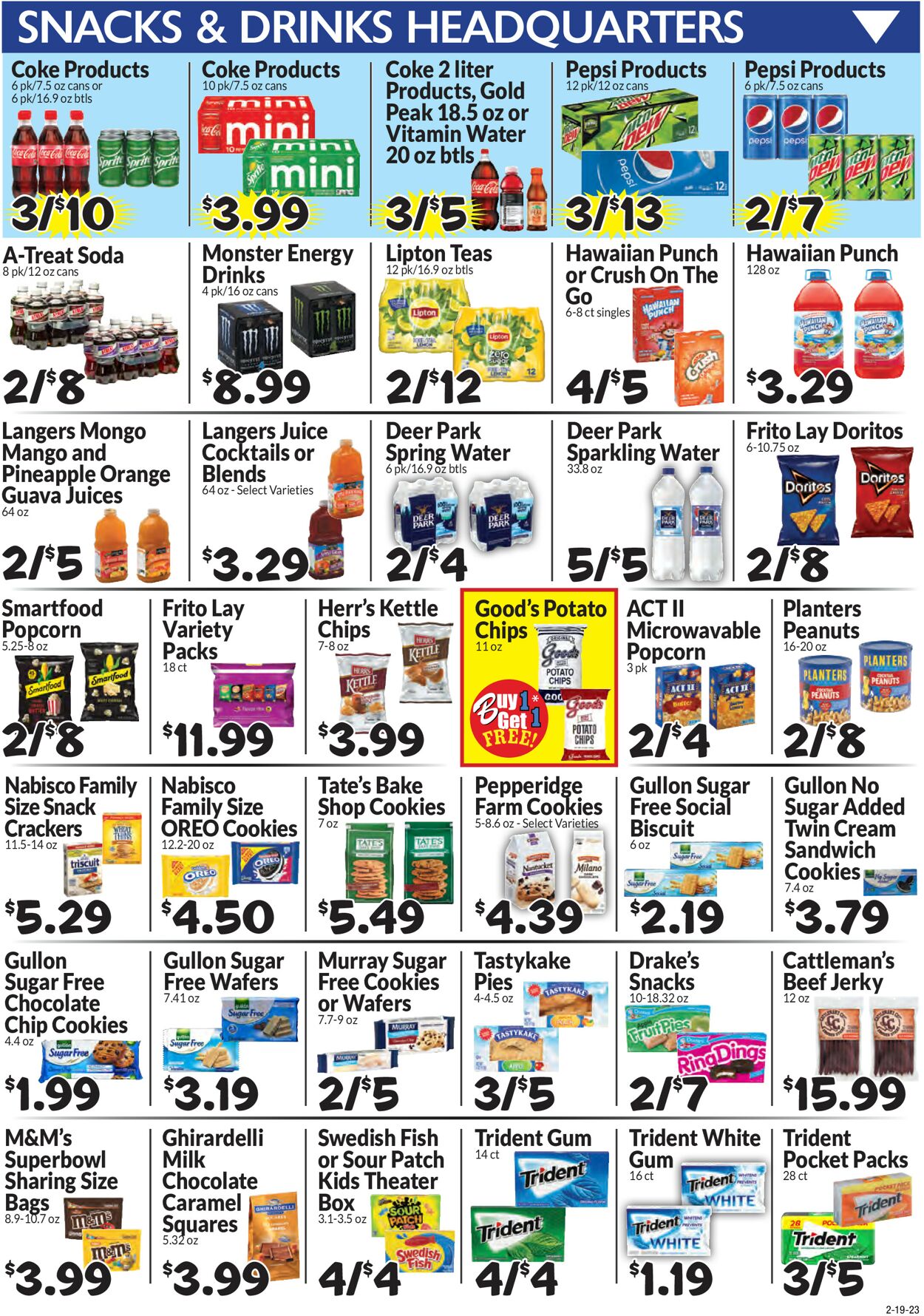 Catalogue Boyer's Food Markets from 02/19/2023