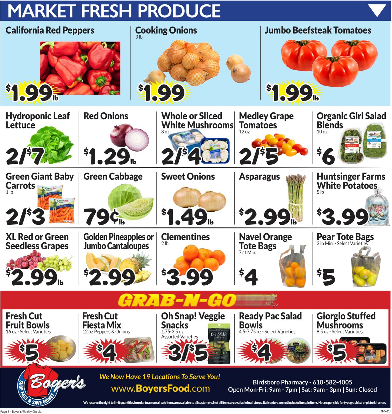 Catalogue Boyer's Food Markets from 03/05/2023