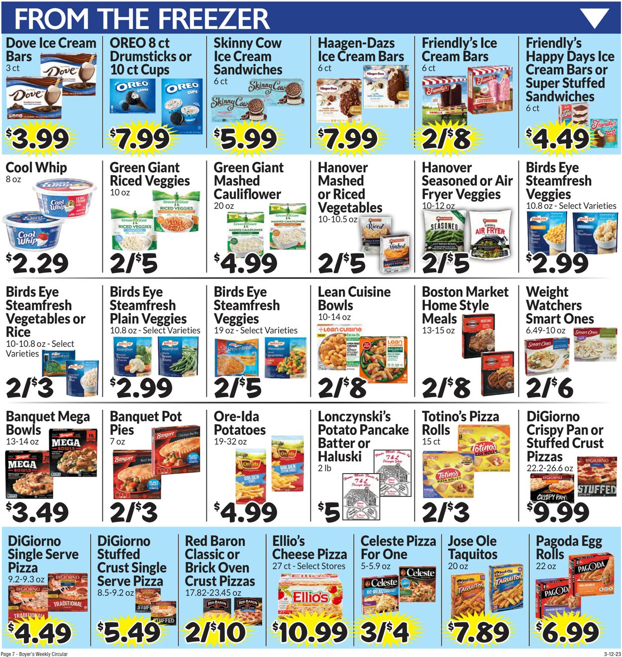 Catalogue Boyer's Food Markets from 03/12/2023