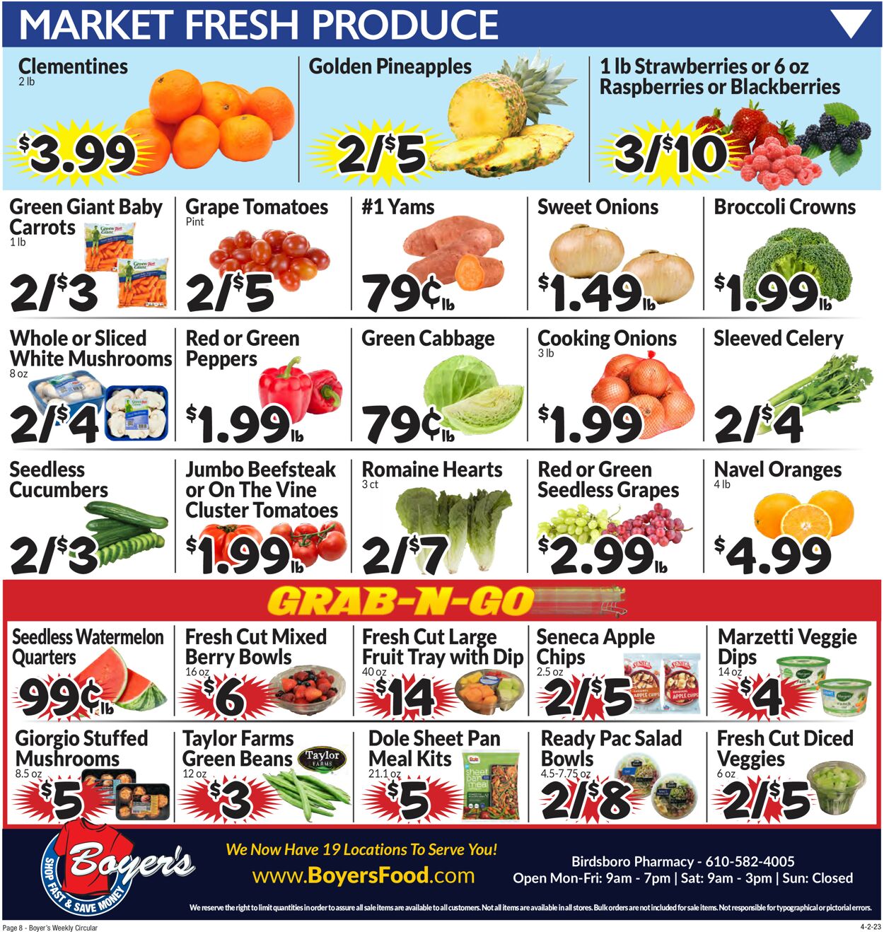 Catalogue Boyer's Food Markets from 04/02/2023