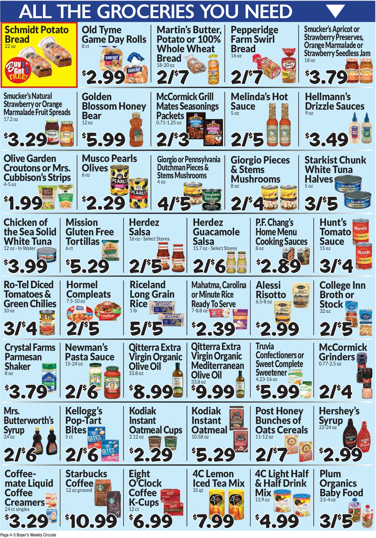Catalogue Boyer's Food Markets from 05/14/2023