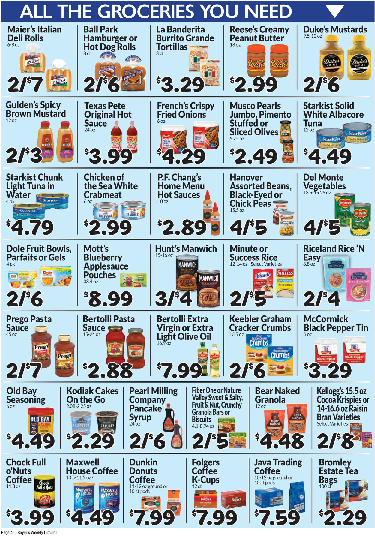 Catalogue Boyer's Food Markets from 05/21/2023