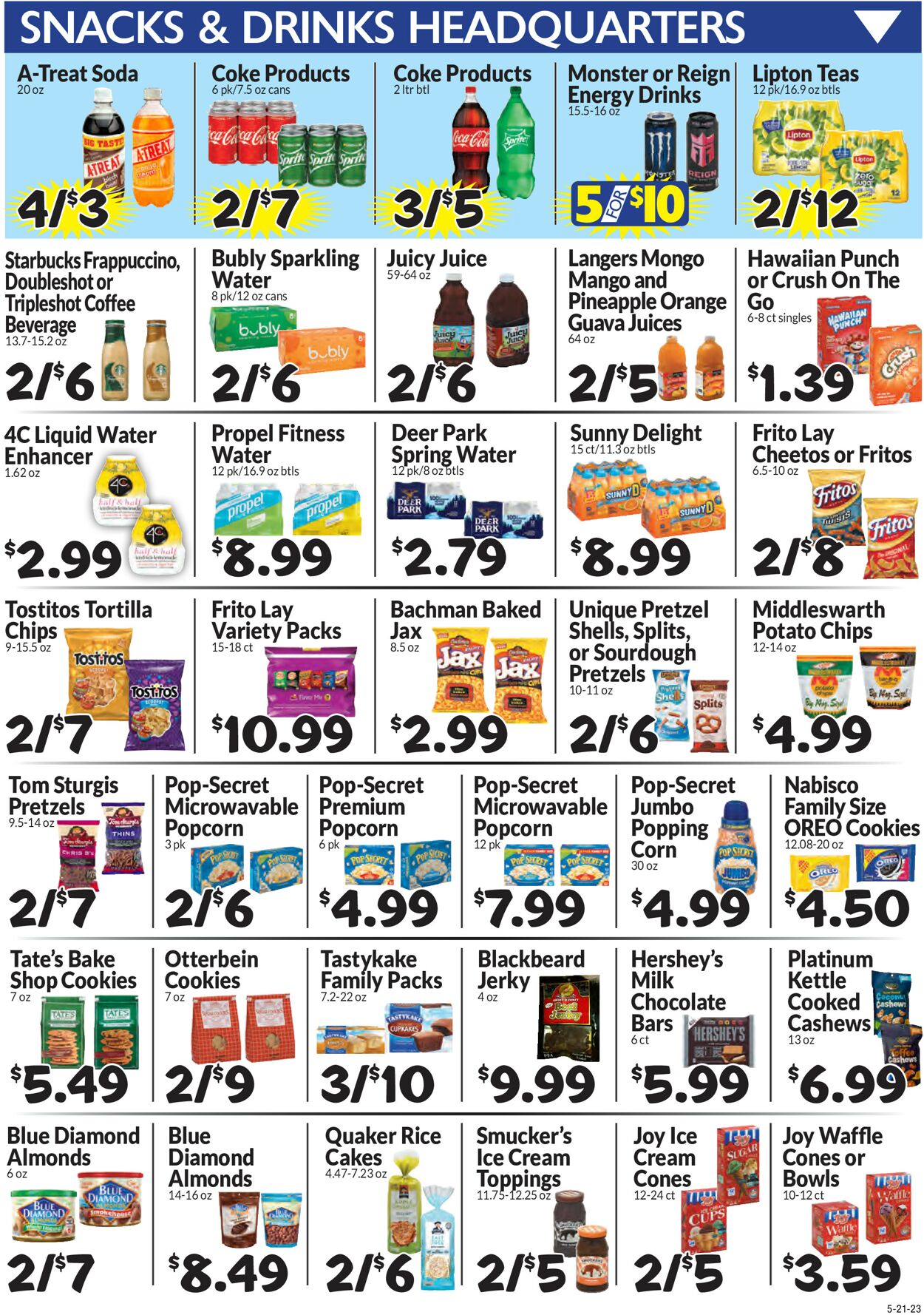 Catalogue Boyer's Food Markets from 05/21/2023