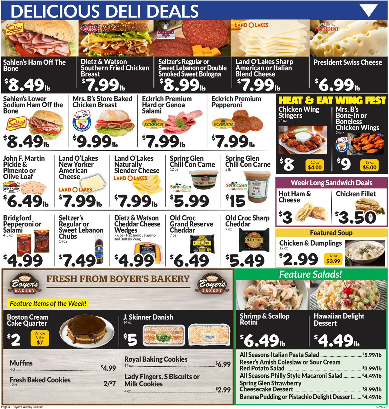 Catalogue Boyer's Food Markets from 05/28/2023