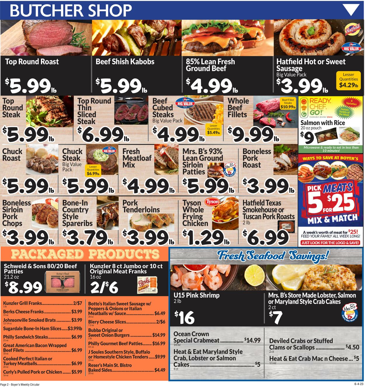 Catalogue Boyer's Food Markets from 06/04/2023
