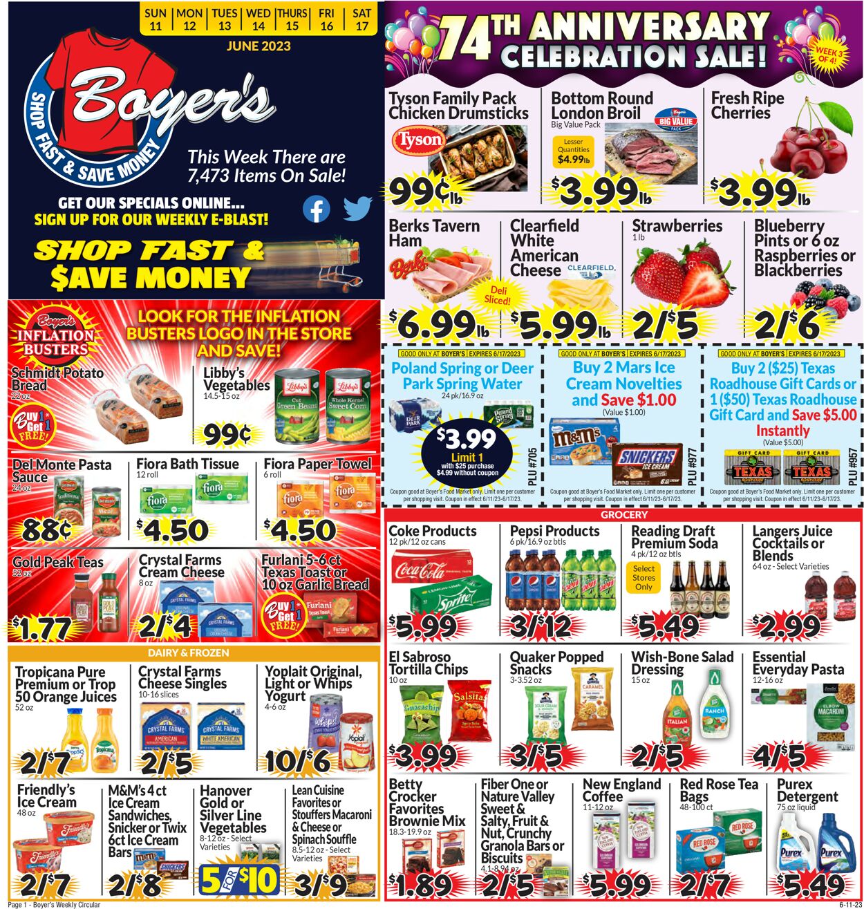Catalogue Boyer's Food Markets from 06/11/2023