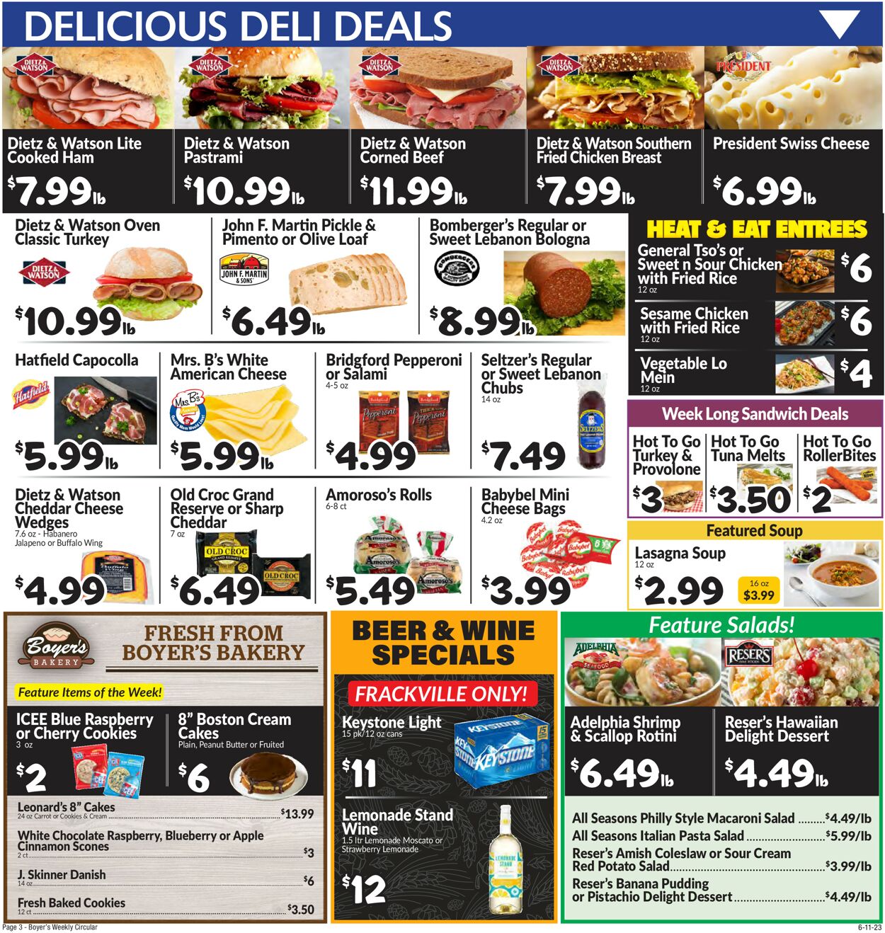 Catalogue Boyer's Food Markets from 06/11/2023