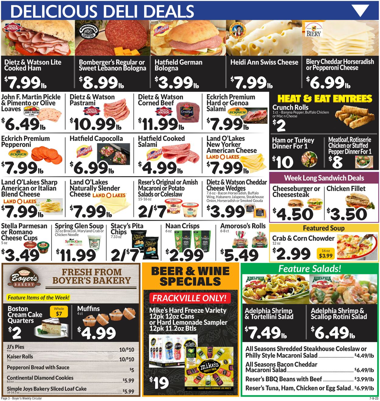 Catalogue Boyer's Food Markets from 07/09/2023