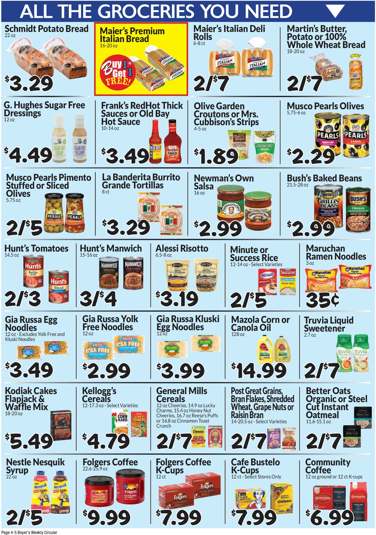 Catalogue Boyer's Food Markets from 07/23/2023