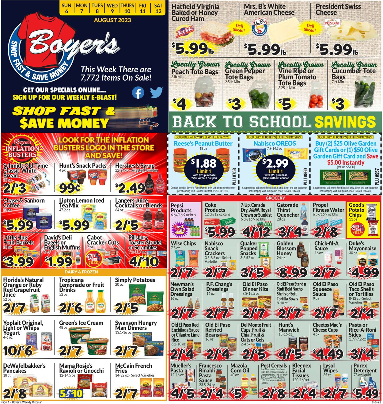 Catalogue Boyer's Food Markets from 08/06/2023