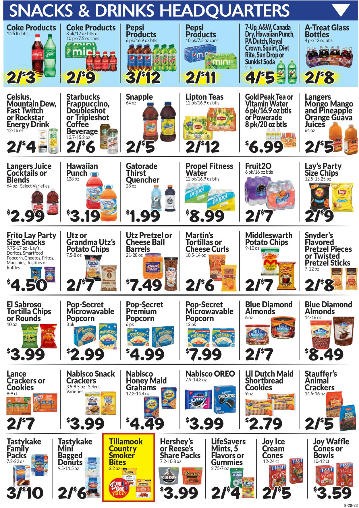 Catalogue Boyer's Food Markets from 08/20/2023