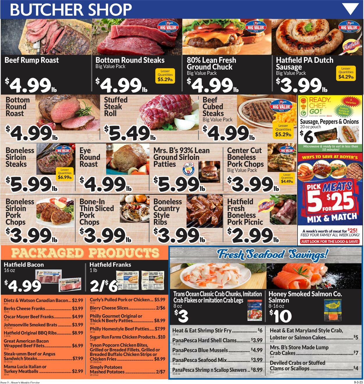 Catalogue Boyer's Food Markets from 09/03/2023