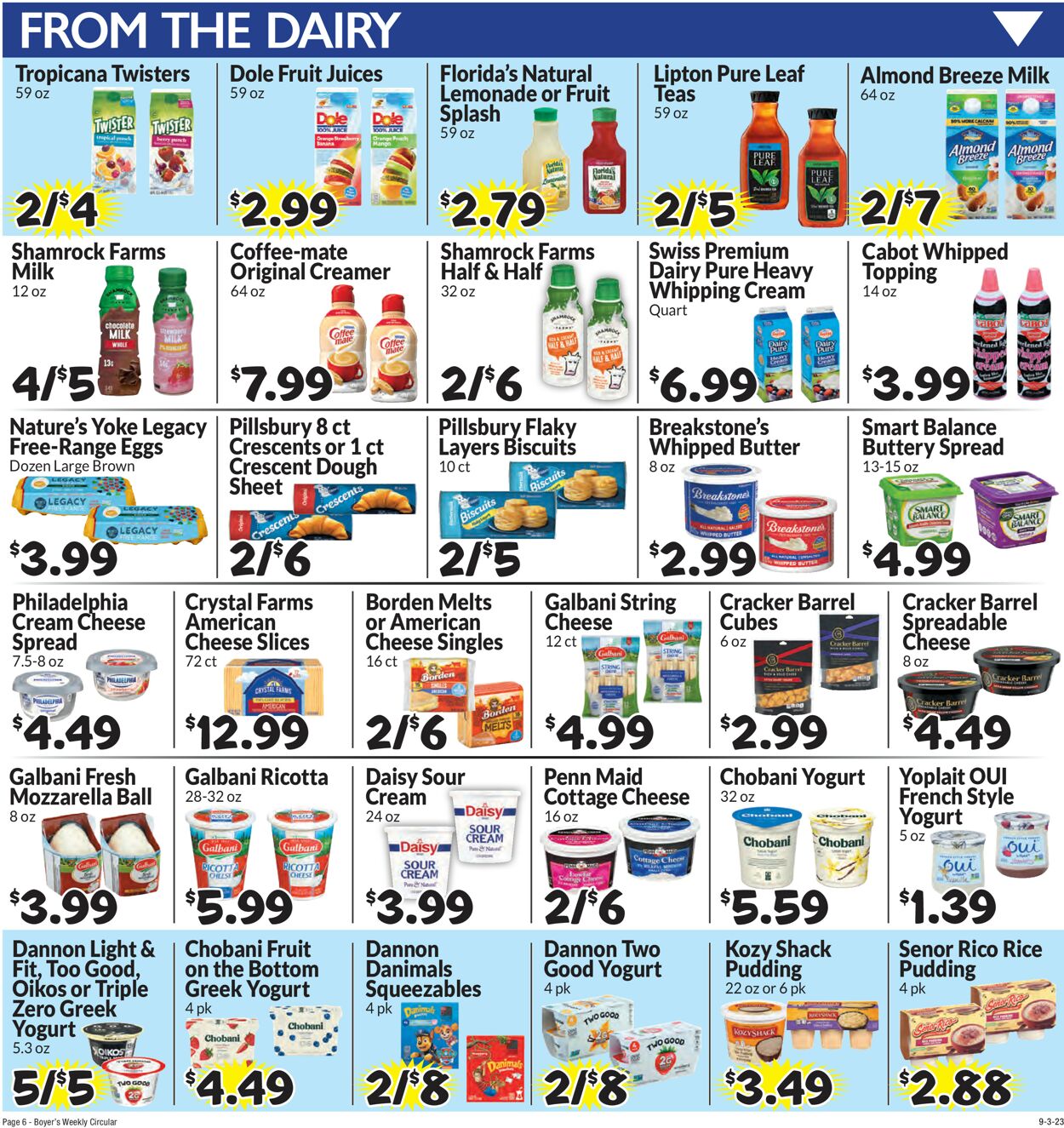 Catalogue Boyer's Food Markets from 09/03/2023