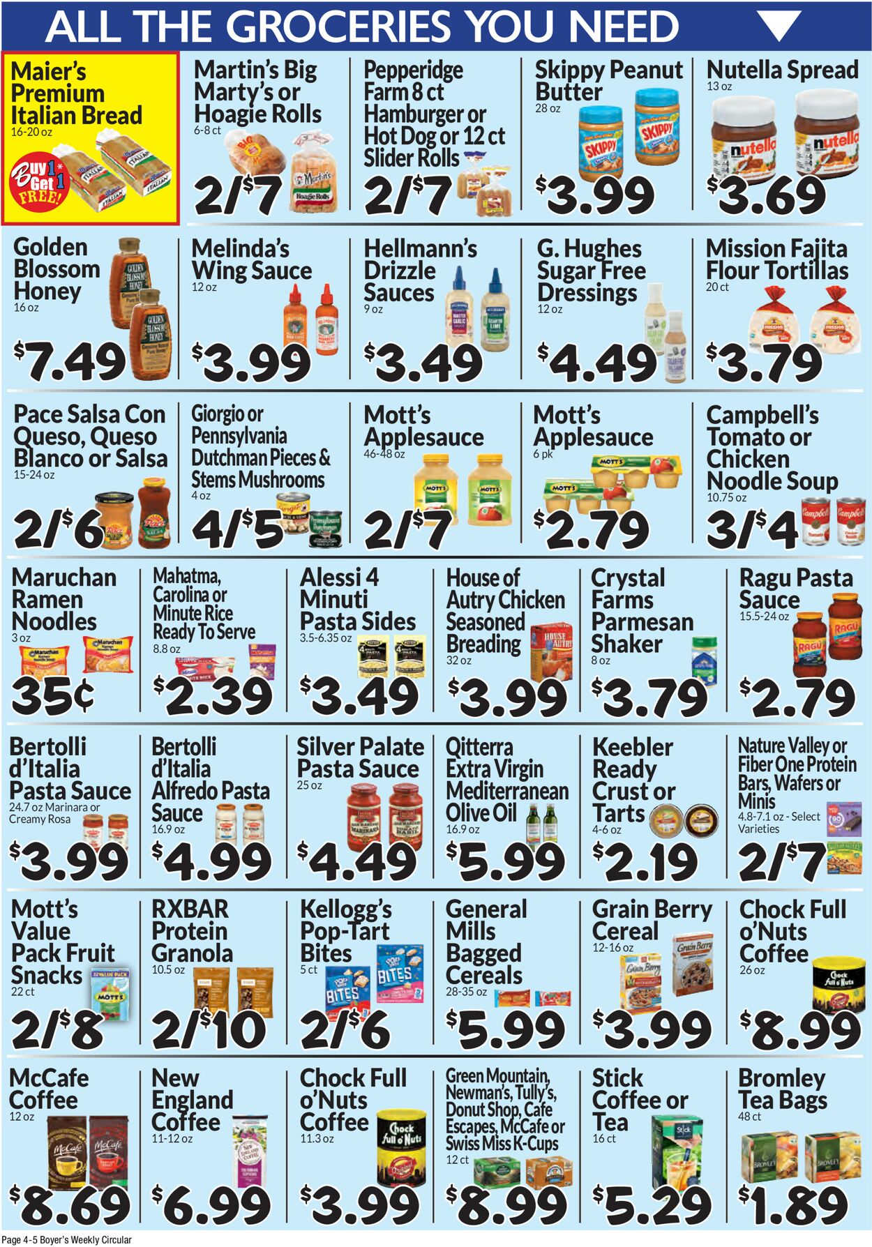 Catalogue Boyer's Food Markets from 09/10/2023