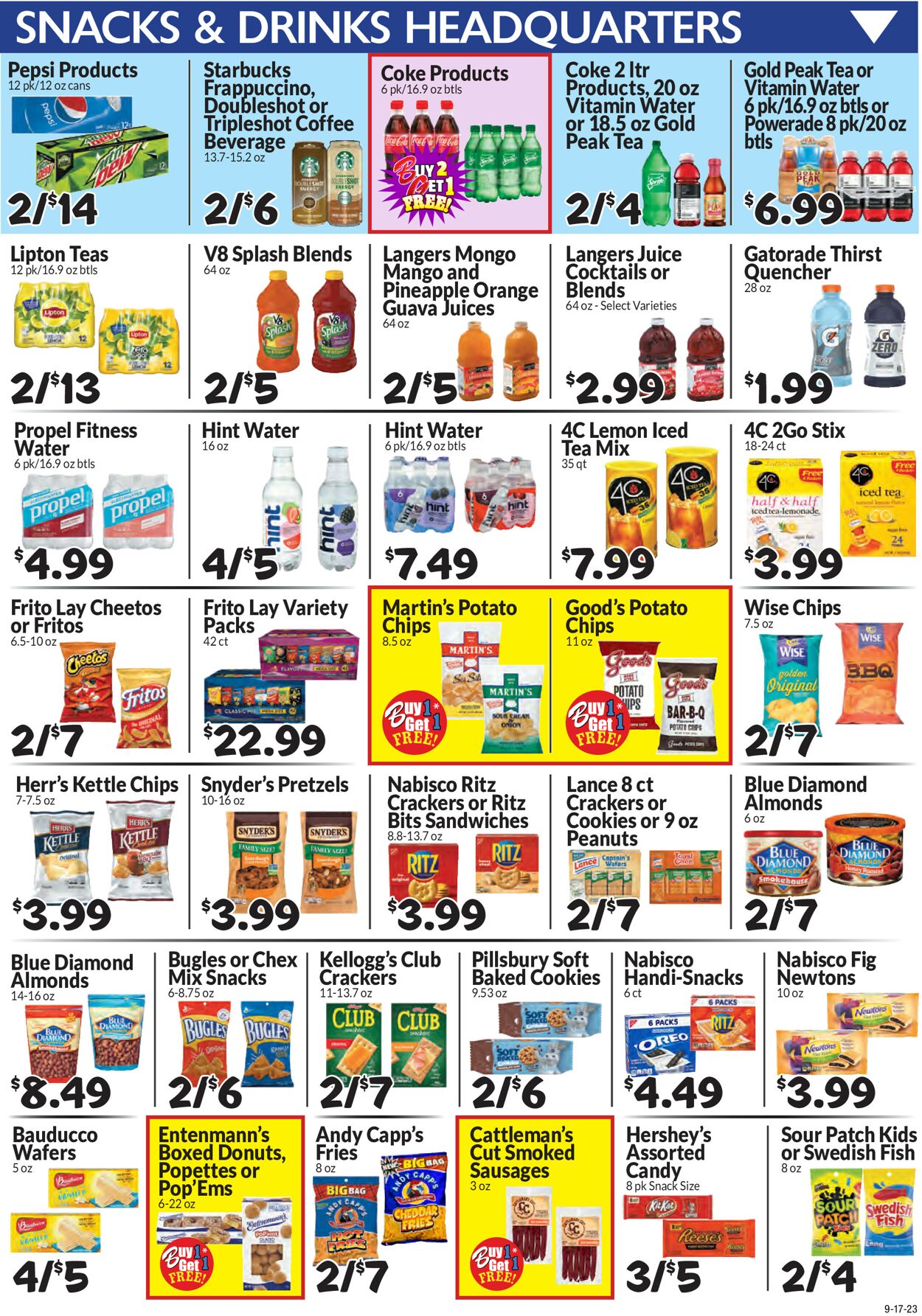 Catalogue Boyer's Food Markets from 09/17/2023