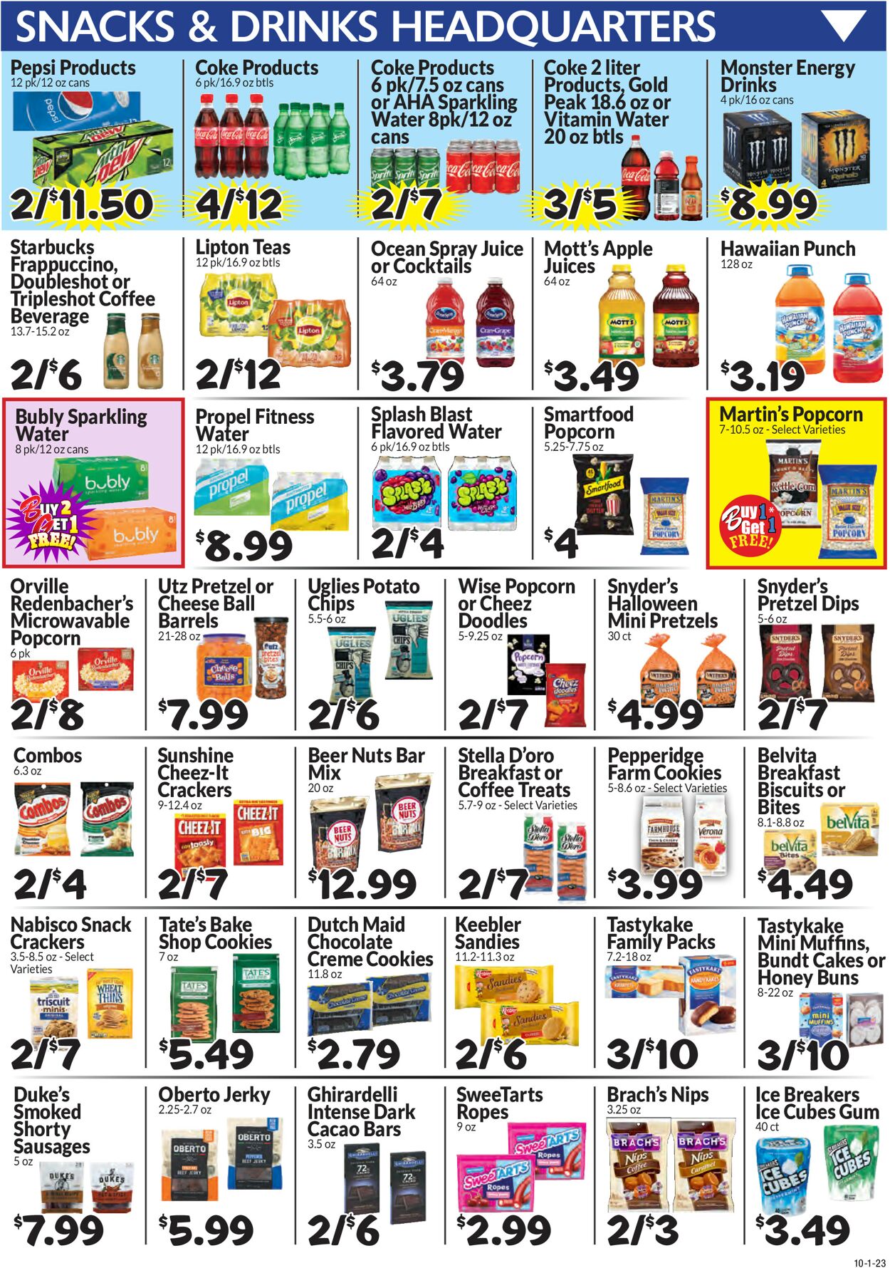 Catalogue Boyer's Food Markets from 10/01/2023