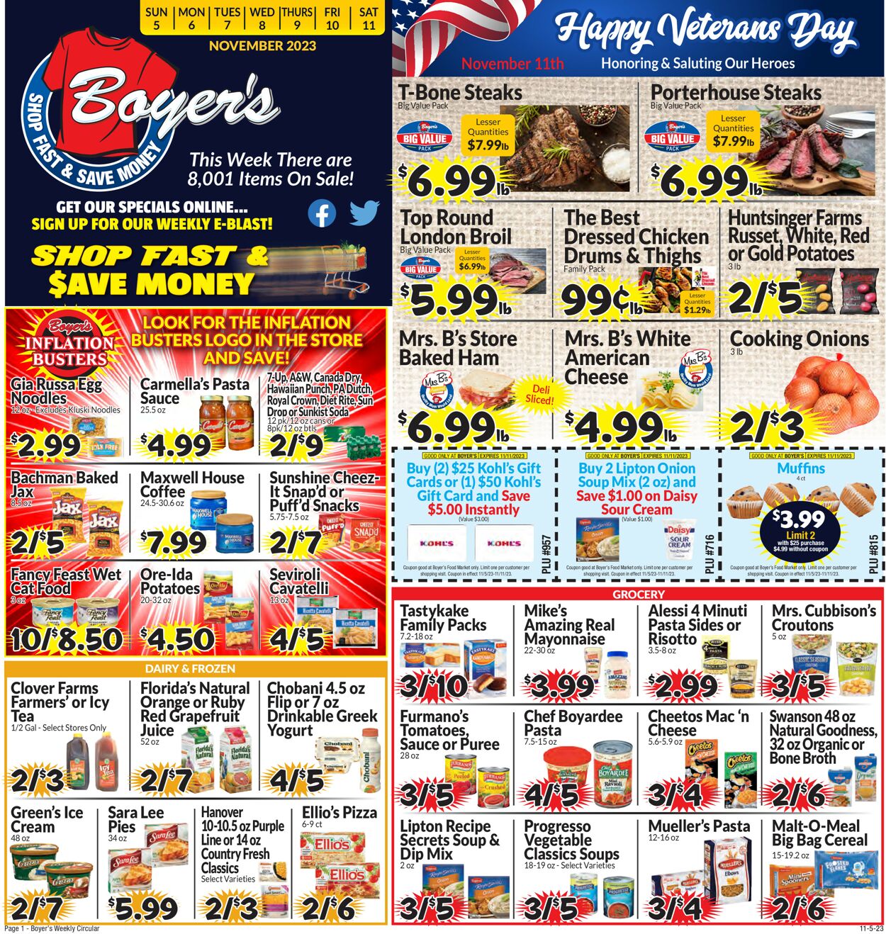 Catalogue Boyer's Food Markets from 11/05/2023